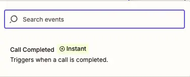Pod Call Completed Trigger