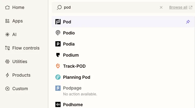 Zapier Search