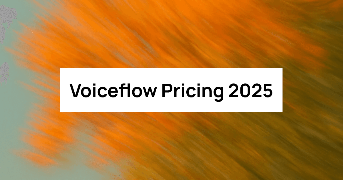 Voiceflow Pricing 2025